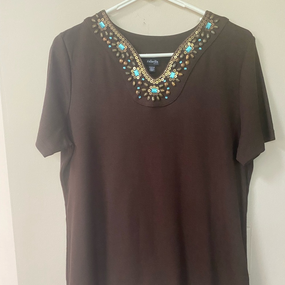 Rafaela women’s brown top